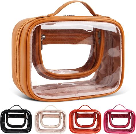 CALPAK clear makeup bags